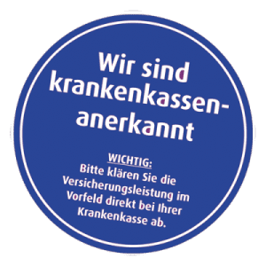 Krankenkassenanerkannt